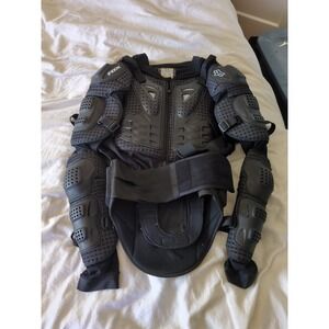 Fox Titan Sport Jacket Size XXL Black Men's Motocross MTB Armored Black